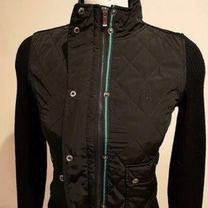 2 for 30$ Hazzys Black Plaid Fall Zip Up Jacket